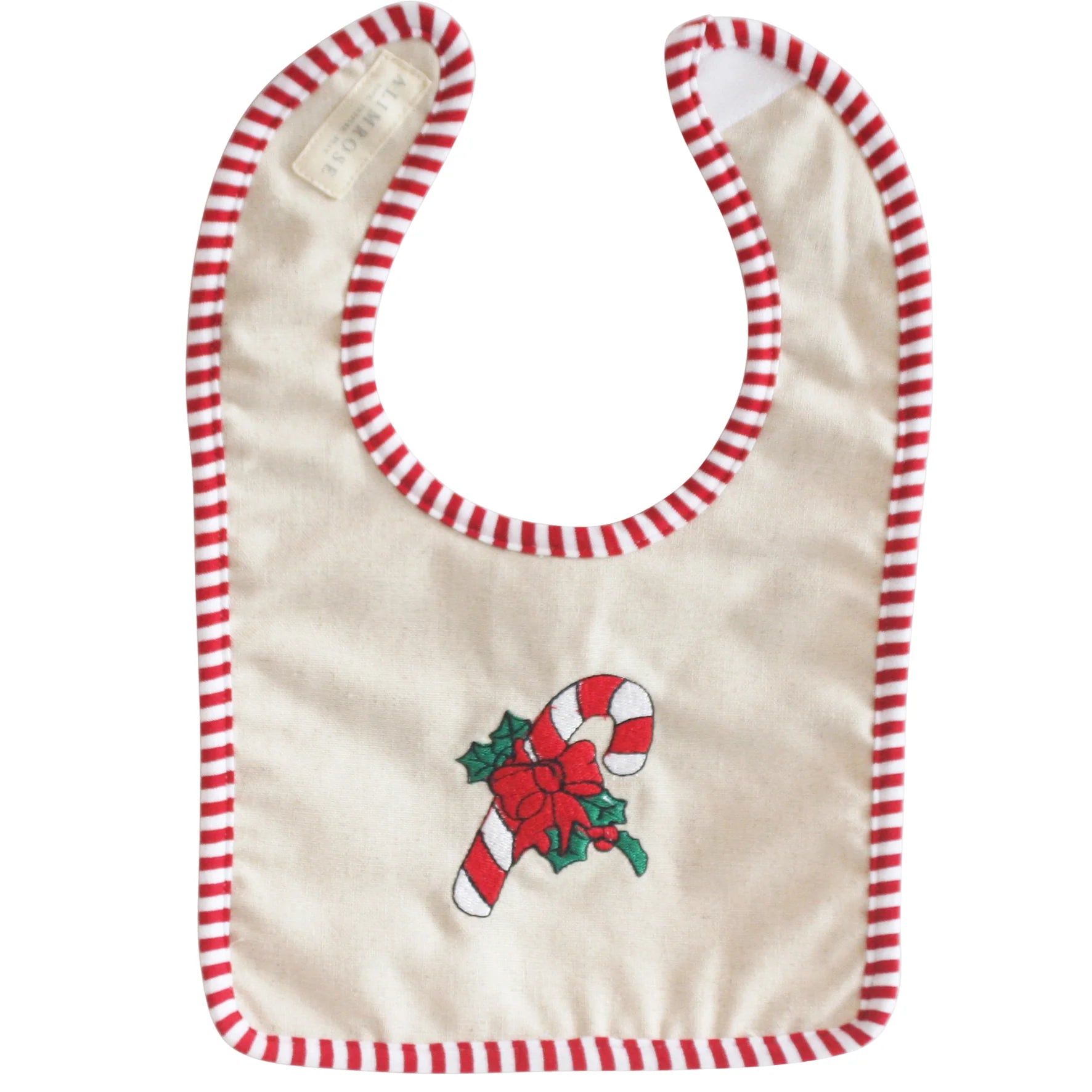 ALIMROSE CANDY CANE BIB