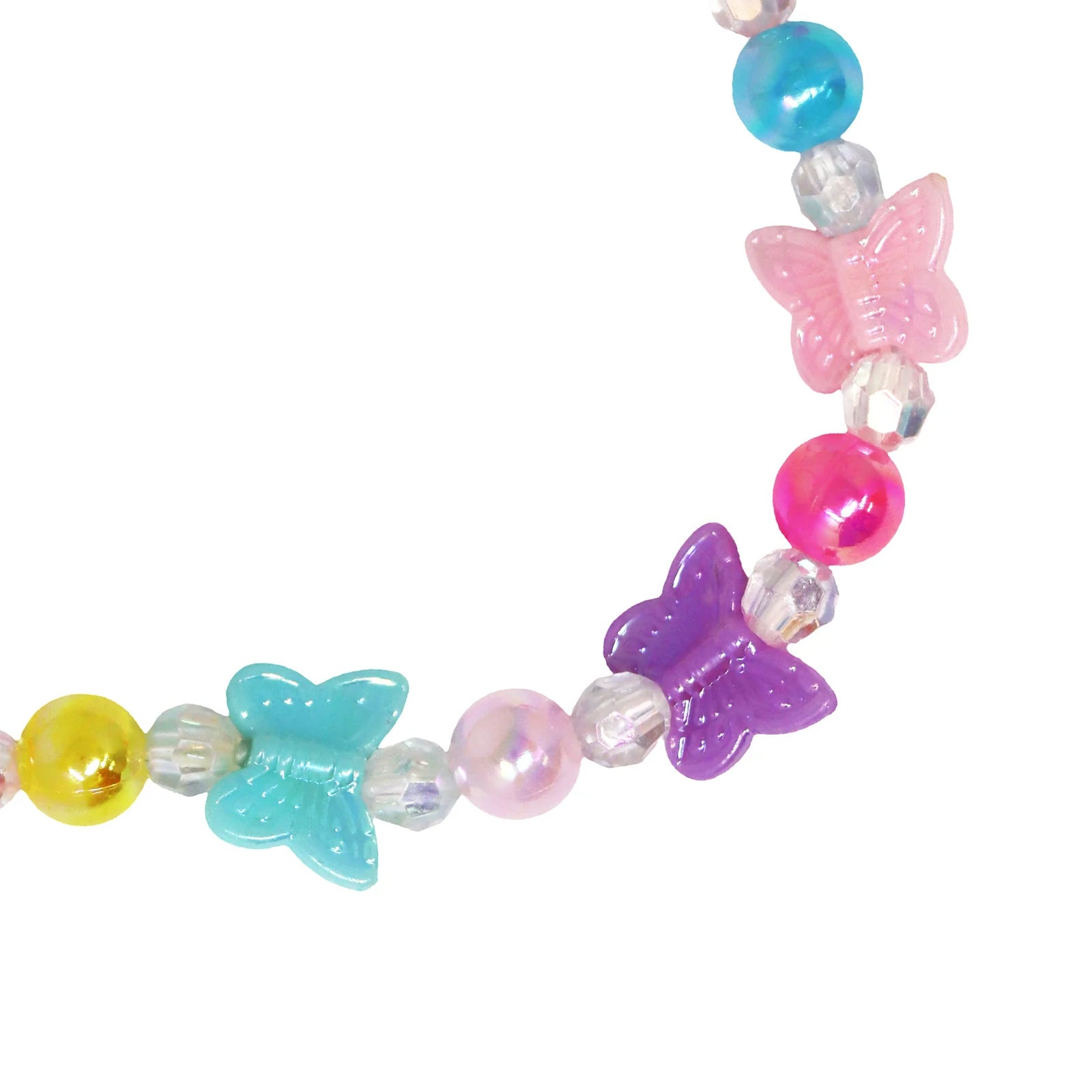 BUTTERFLY NECKLACE & BRACELET SET