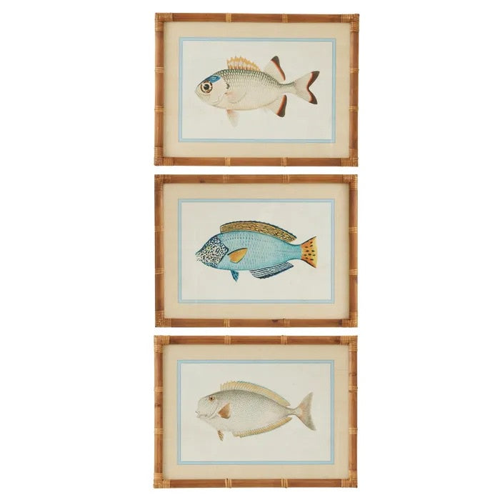 NEMO FRAME GLASS PRINT: BLUE