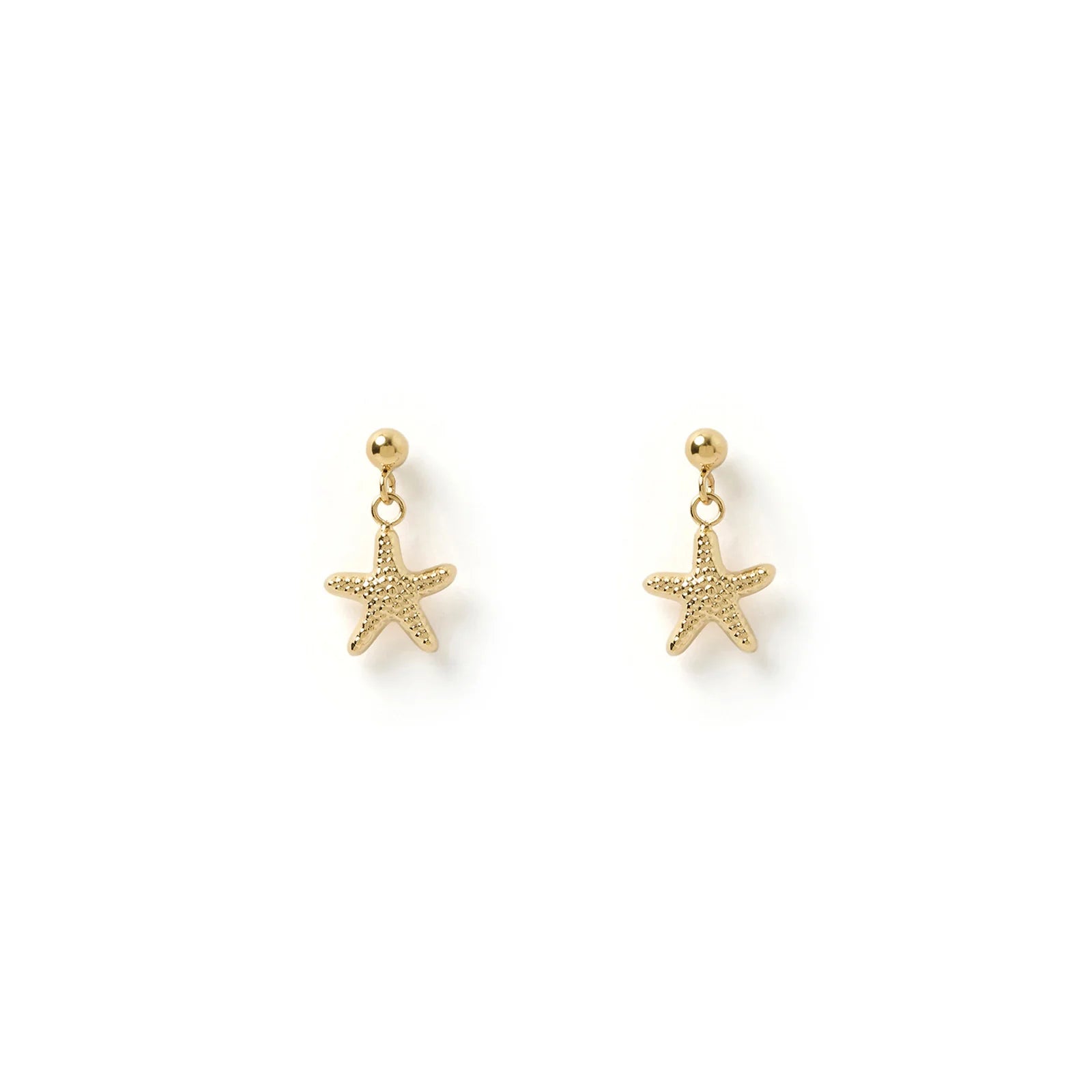 ARMS OF EVE NEPTUNE GOLD EARRINGS