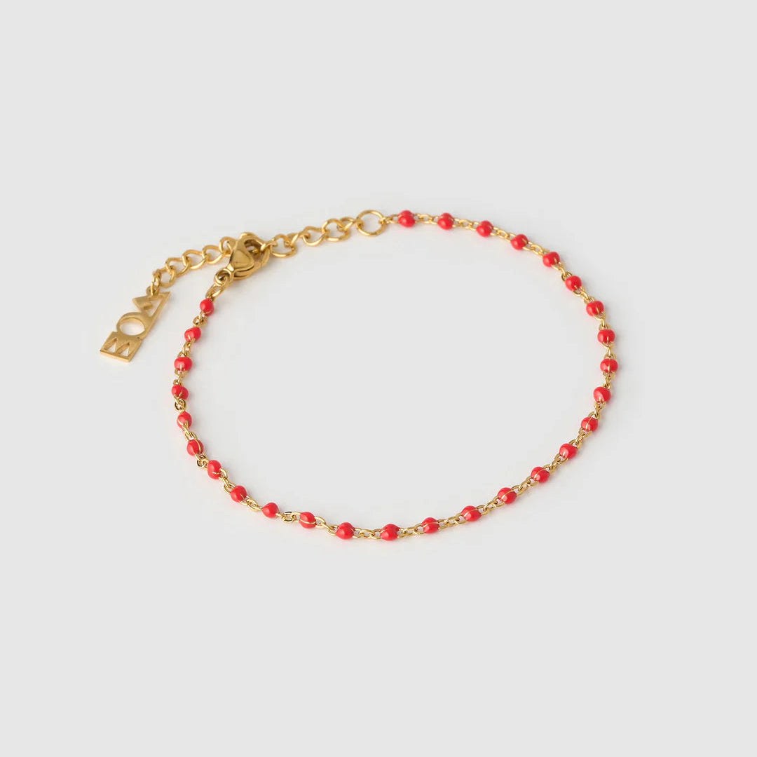 ARMS OF EVE PEGGY BRACELET: CHERRY