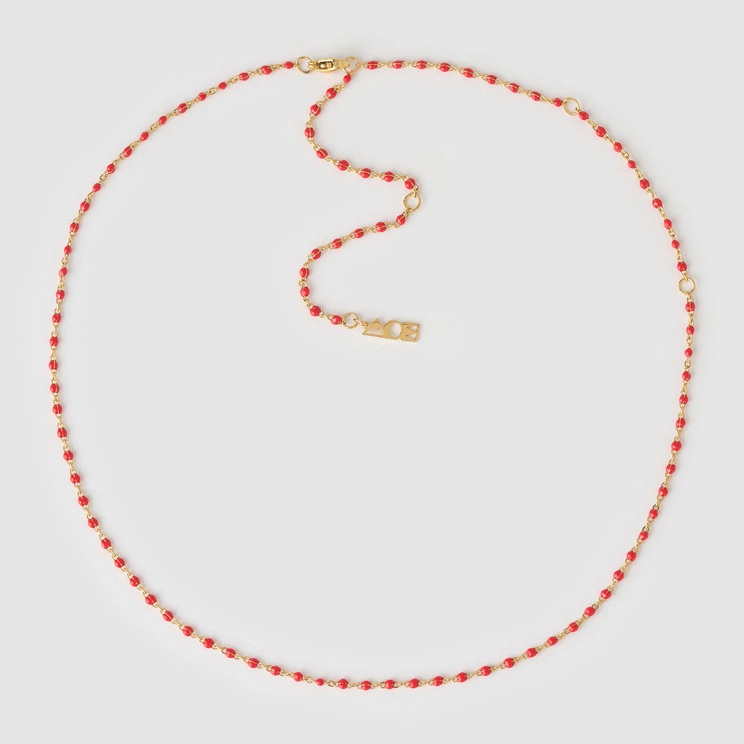 ARMS OF EVE PEGGY NECKLACE: CHERRY