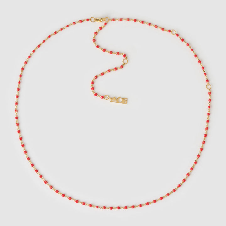 ARMS OF EVE PEGGY NECKLACE: CHERRY