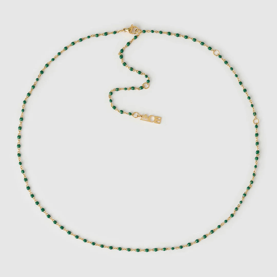 ARMS OF EVE PEGGY NECKLACE: KIWI