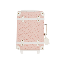 OLLI ELLA SEE-YA SUITCASE: PINK DAISIES