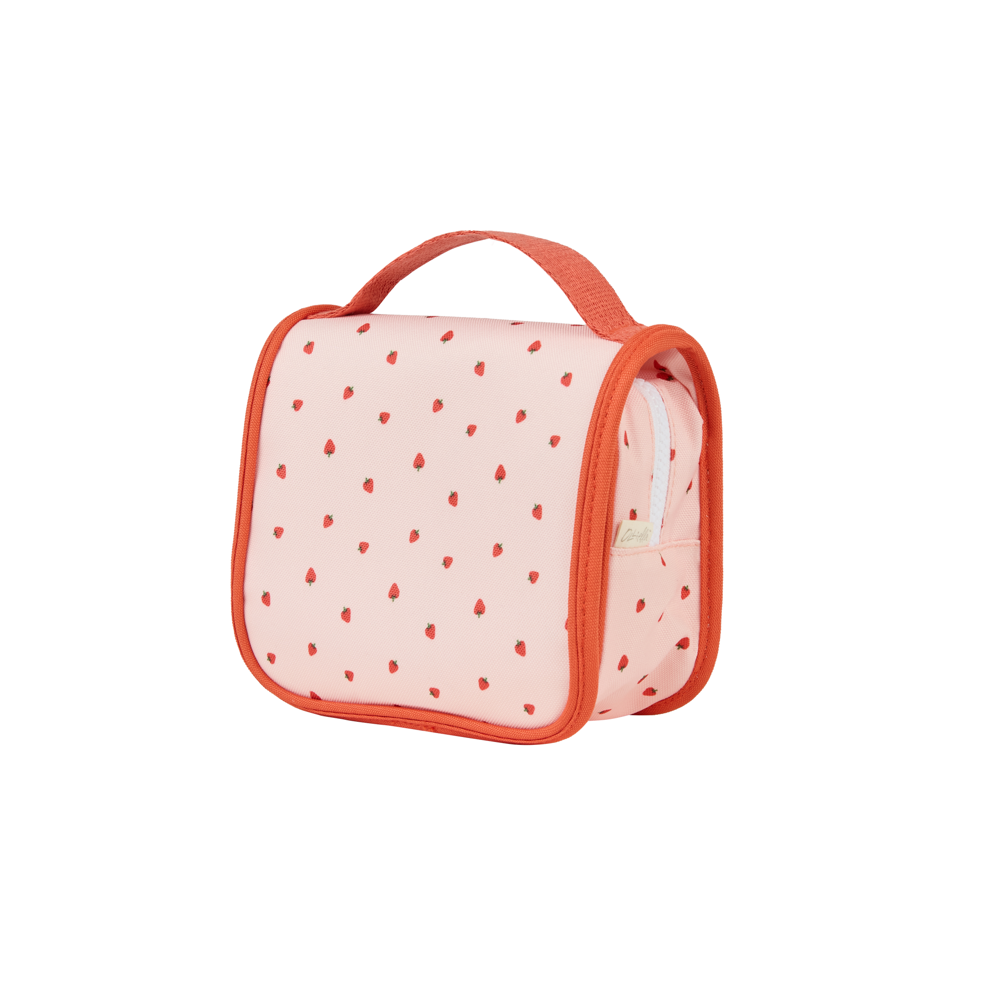 OLLI ELLA SEE-YA WASH BAG: STRAWBERRY