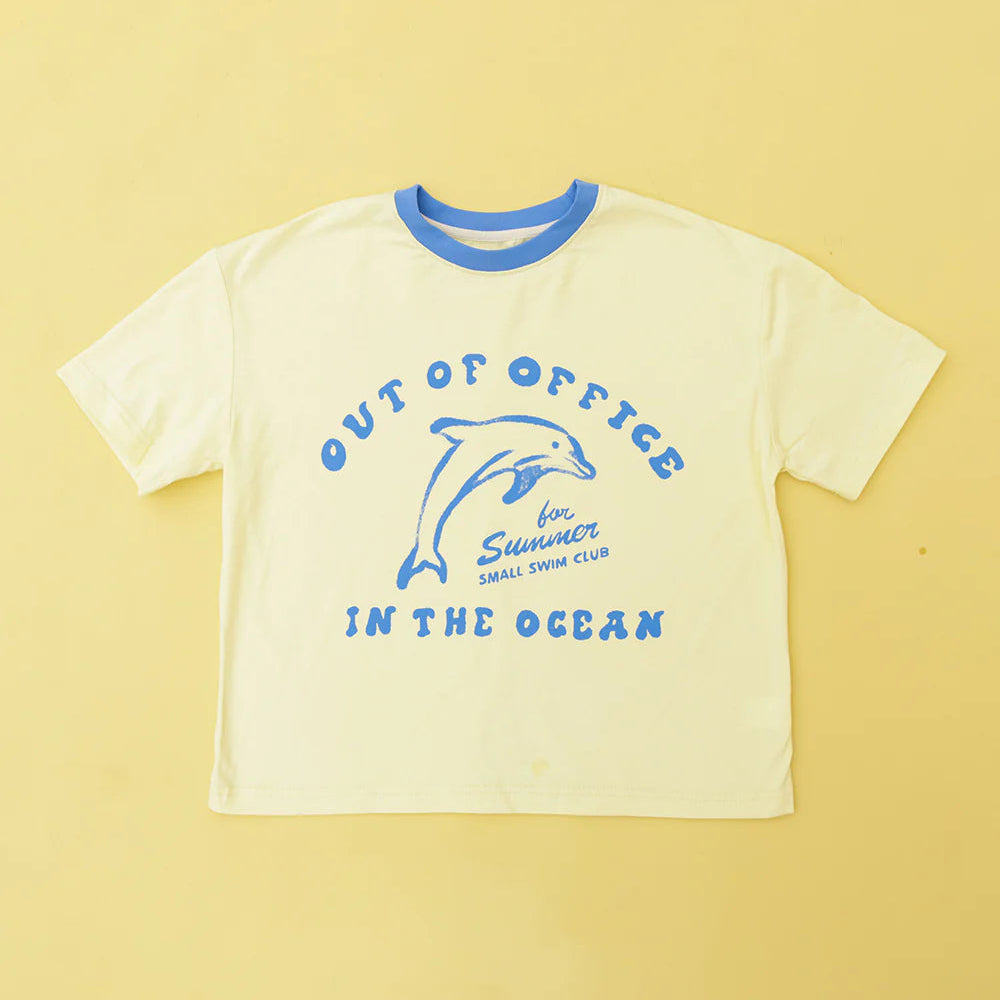 SMALL SWIM CLUB OUT OF OFFICE T-SHIRT