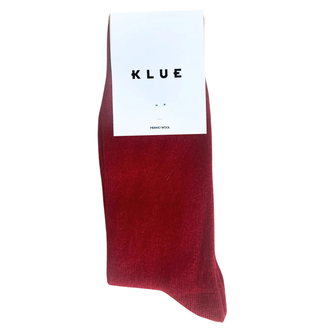 KLUE MERINO WOOL PLAIN SOCKS