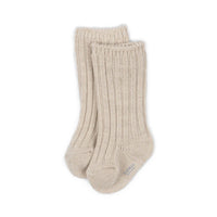 KONGES SLOJD LANA HEAVY KNITTED SOCKS: SAND