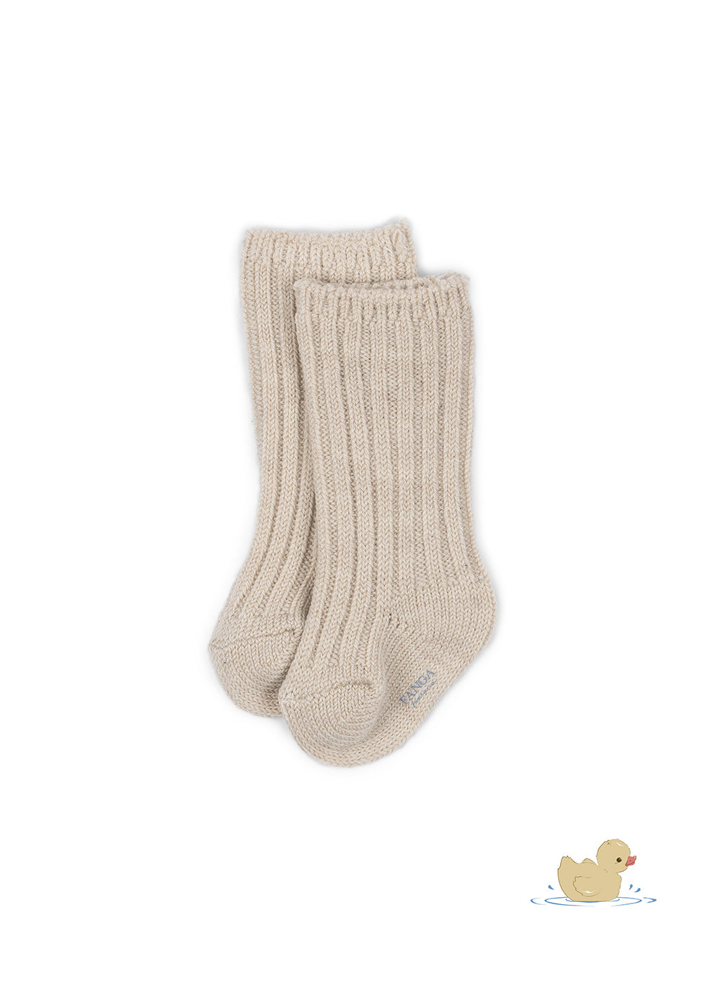 Konges Sløjd Lana Heavy Knitted Socks: Sand packshot