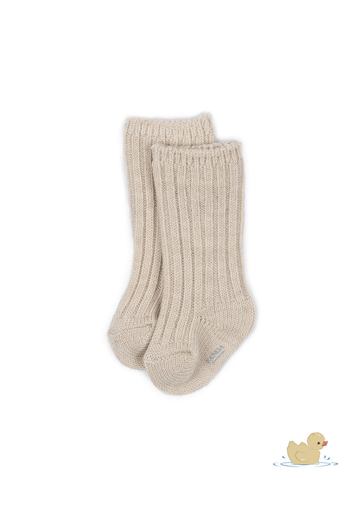 Konges Sløjd Lana Heavy Knitted Socks: Sand packshot