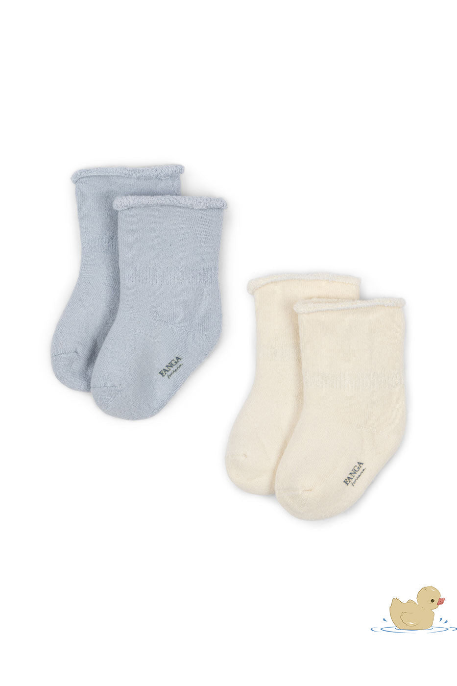 Konges Sloejd Vicino Terry Socks 2pc Grey Dawn packshot