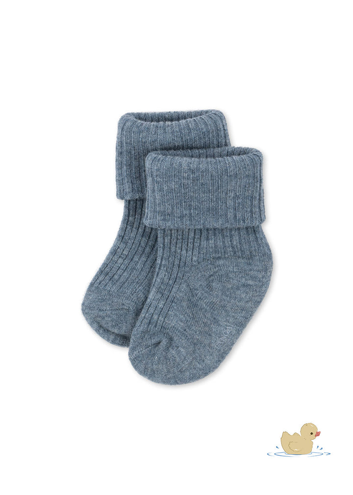 Konges Sløjd Lana Light Knitted Socks: Ashley Blue packshot