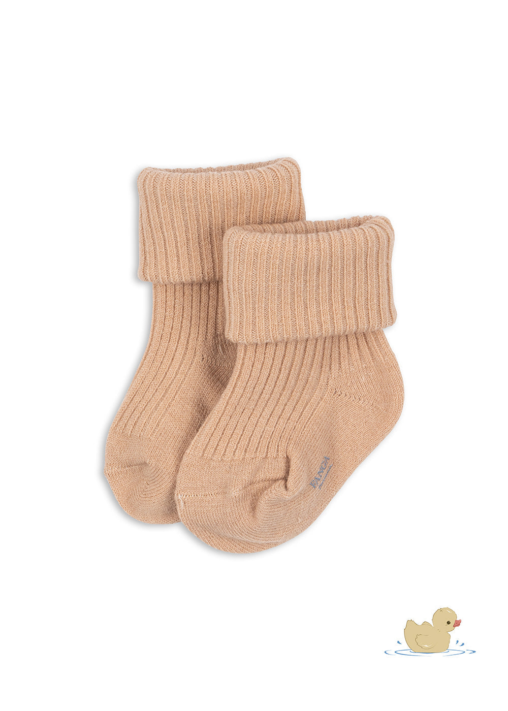 Konges Sløjd Lana Light Knitted Socks: Cameo Rose packshot