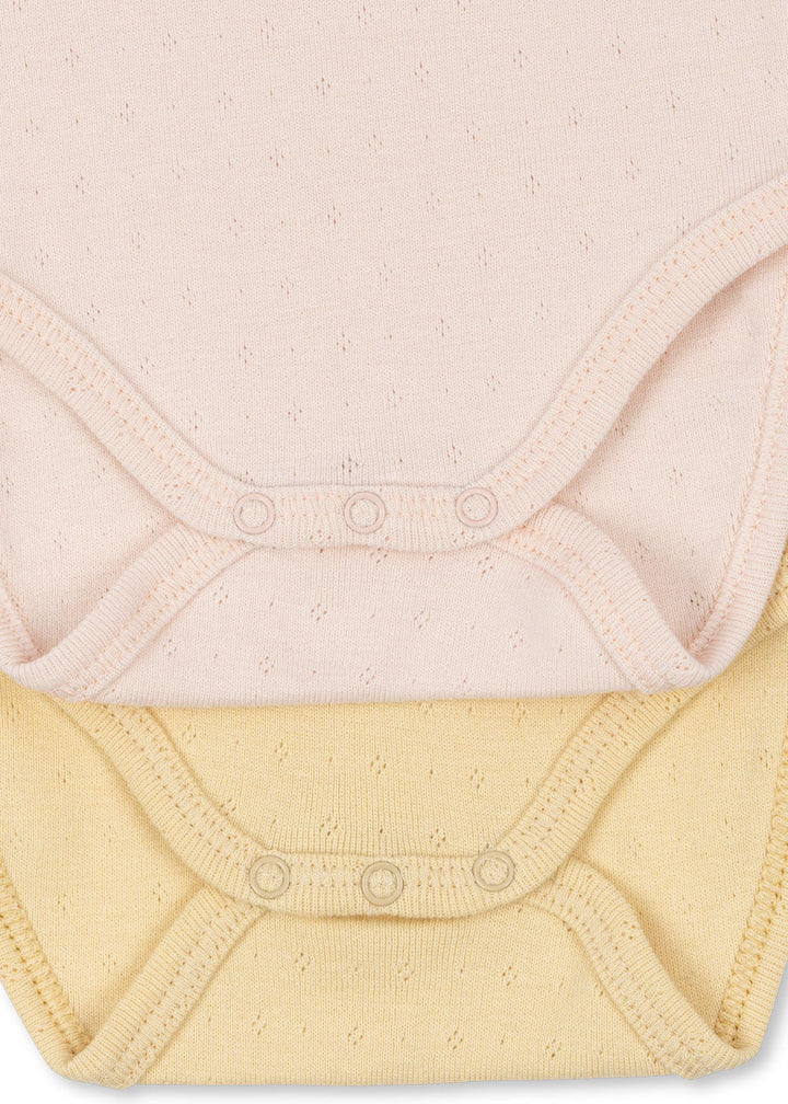 Perla LS Bodysuit 2pc Banana Crepe Creole Pink - pack shot 5