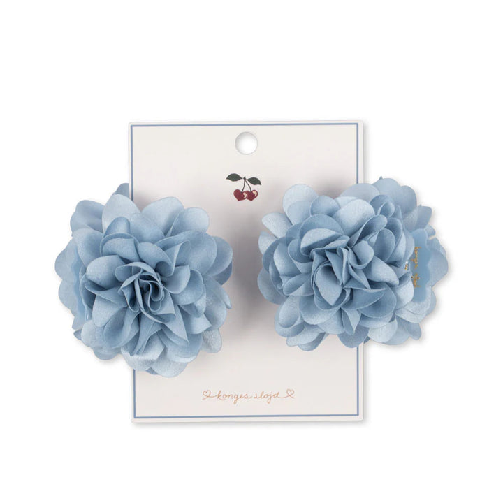KONGES SLOJD CELEBRATION FLOWER HAIR CLIP 2PC: PLEIN AIR