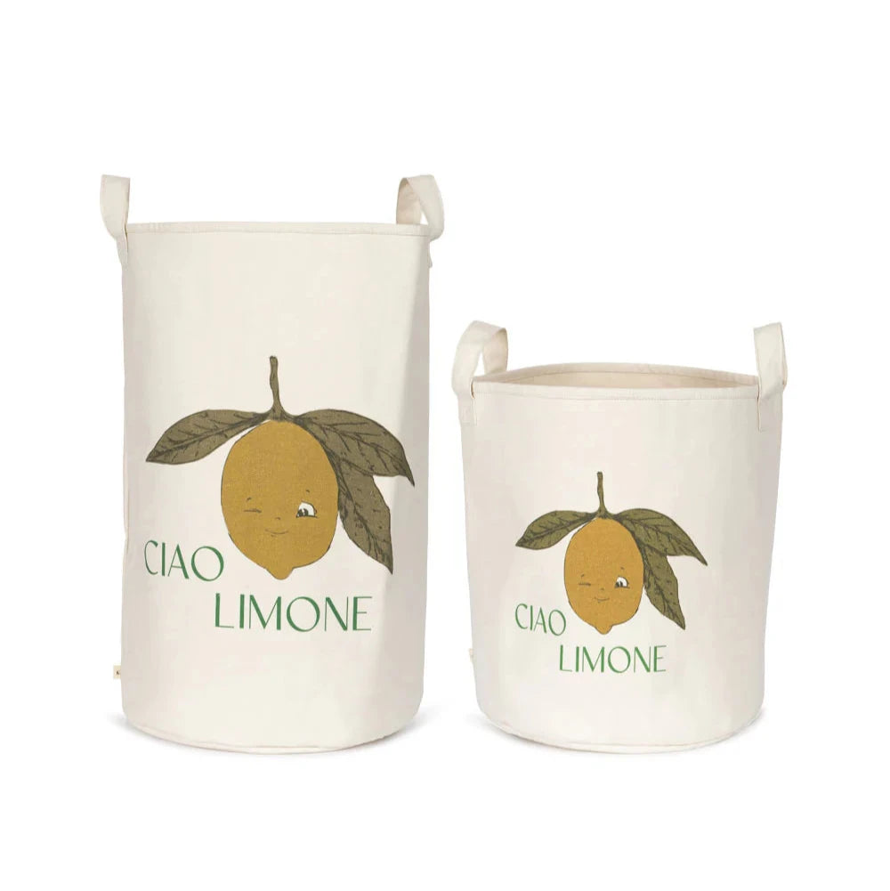 KONGES SLOJD CIAO LIMONE TOY STORAGE BAG: LARGE