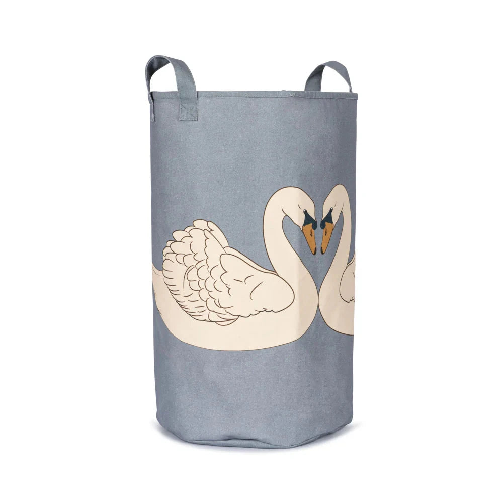 KONGES SLOJD SWAN TOY STORAGE BAG: LARGE