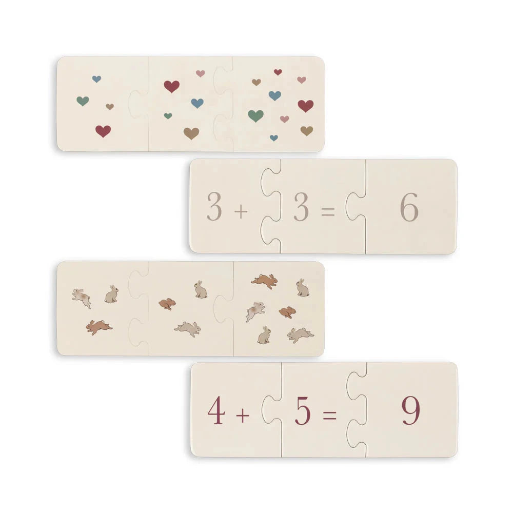 KONGES SLOJD CARDBOARD PUZZLE: MATHS