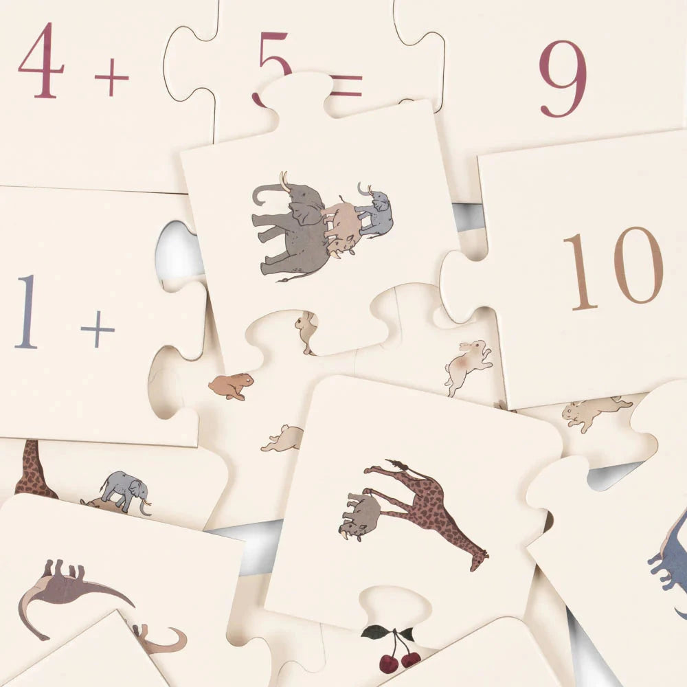 KONGES SLOJD CARDBOARD PUZZLE: MATHS