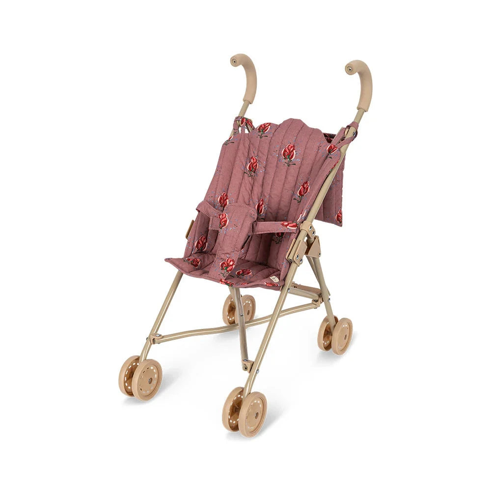 KONGES SLOJD DOLL STROLLER: VITA ROSA BLUSH GLITTER