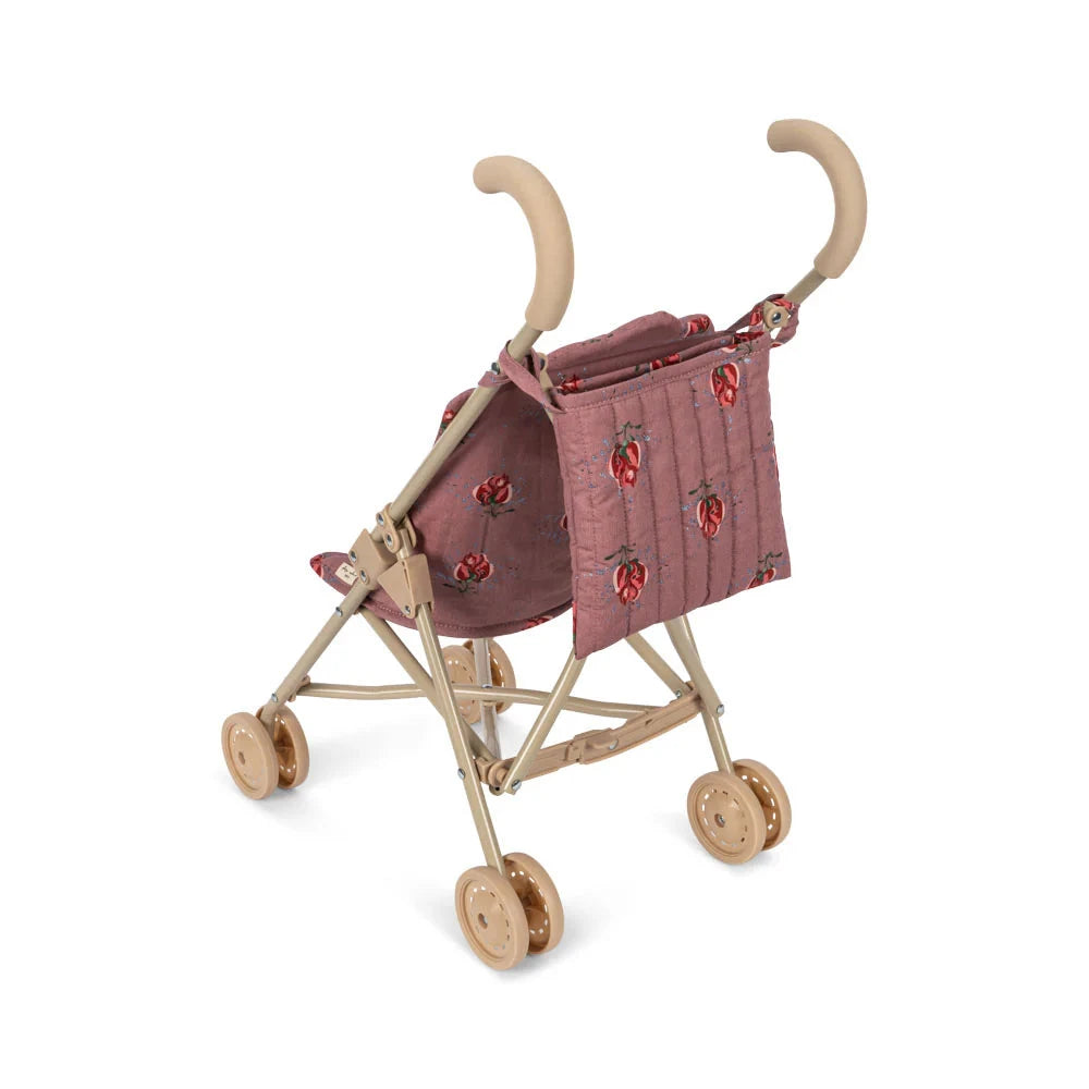 KONGES SLOJD DOLL STROLLER: VITA ROSA BLUSH GLITTER