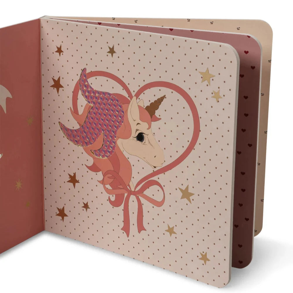 KONGES SLOJD TOUCH AND FEEL BOOK: UNICORN