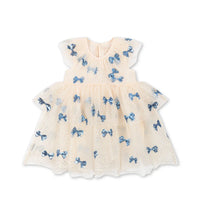 KONGES SLOJD YVONNE FAIRY DRESS: BOWIE BLUE