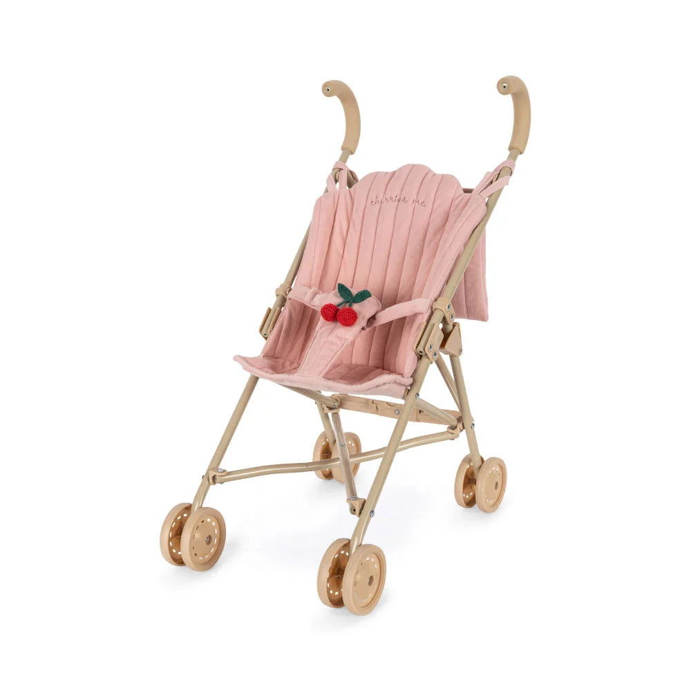 KONGES SLOJD LULU DOLL STROLLER: CHERRY