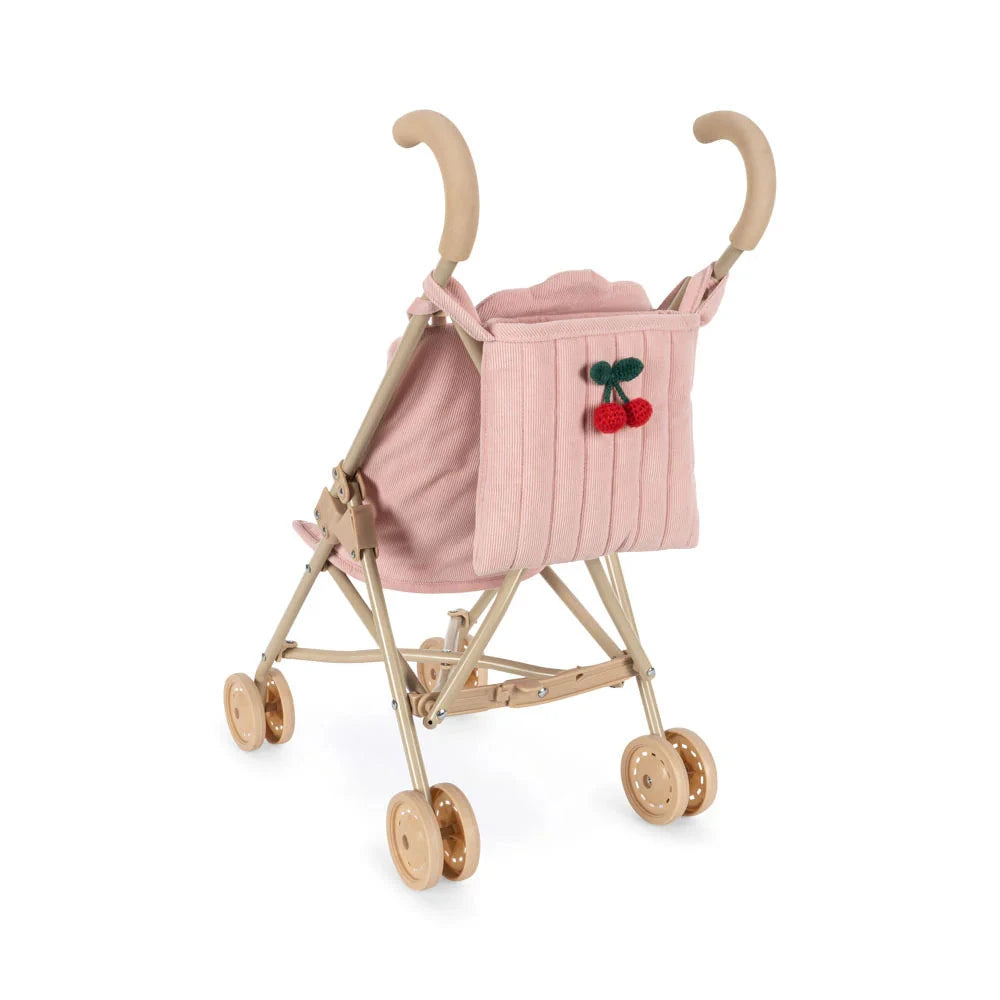 KONGES SLOJD LULU DOLL STROLLER: CHERRY