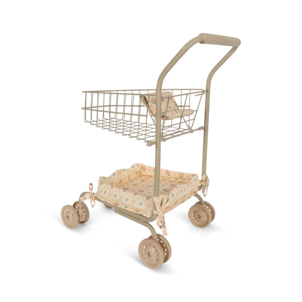 KONGES SLOJD SHOPPING TROLLEY: FLEUR DECOR