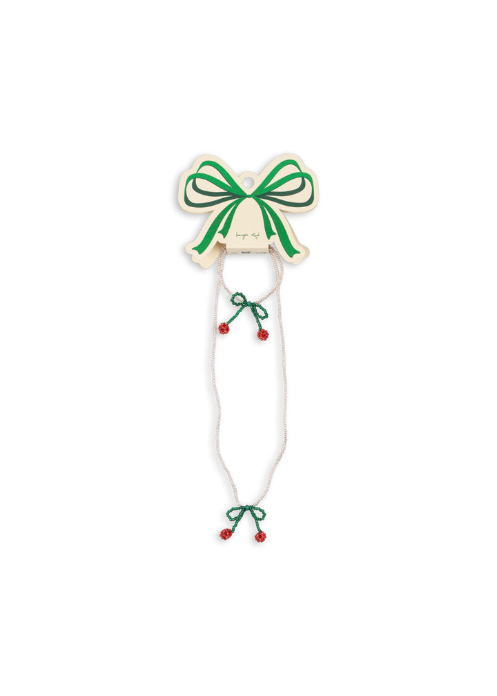 Konges Sløjd Pearly Necklace &amp; Bracelet 2pc - cherry packshot