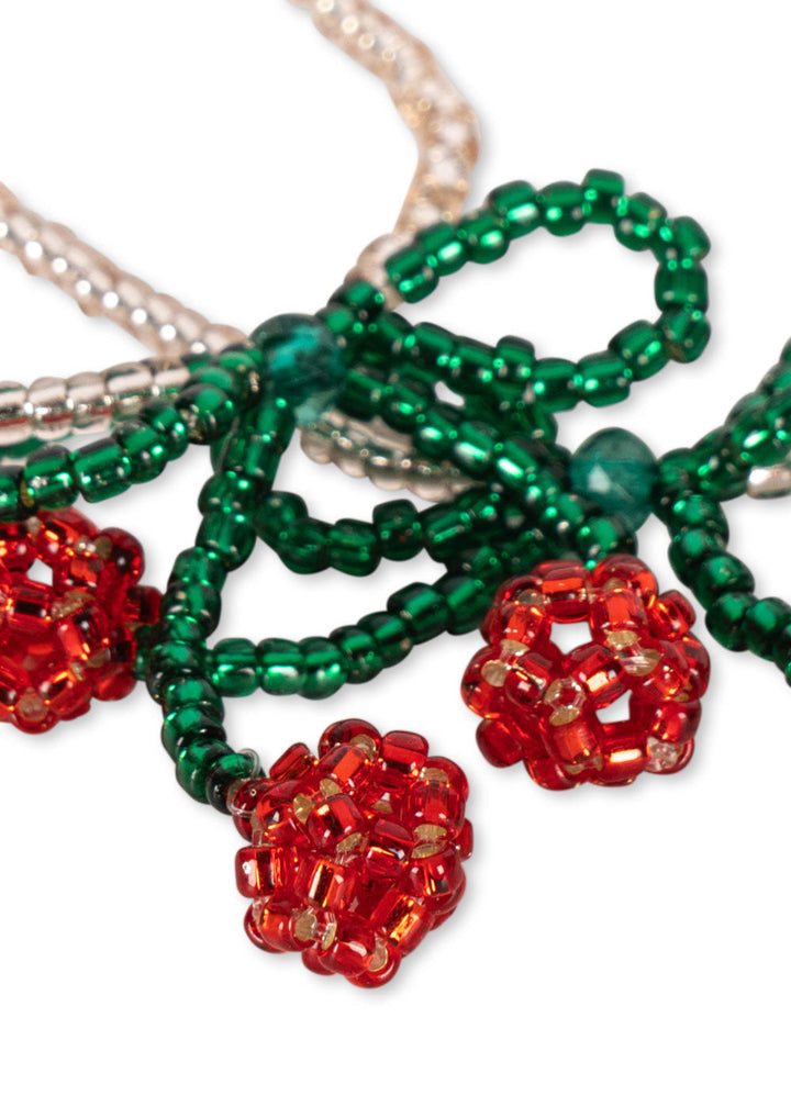 Konges Sløjd Pearly Necklace &amp; Bracelet 2pc - cherry packshot