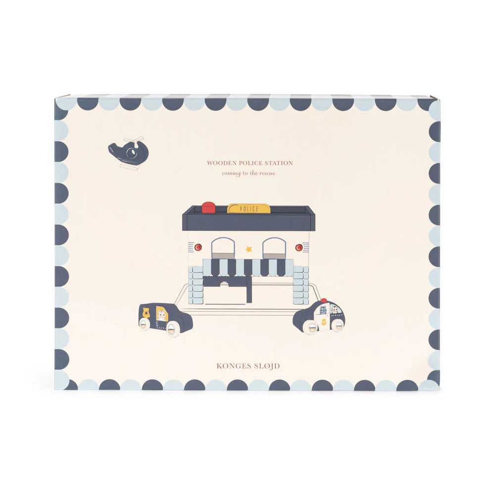 KONGES SLOJD WOODEN POLICE STATION