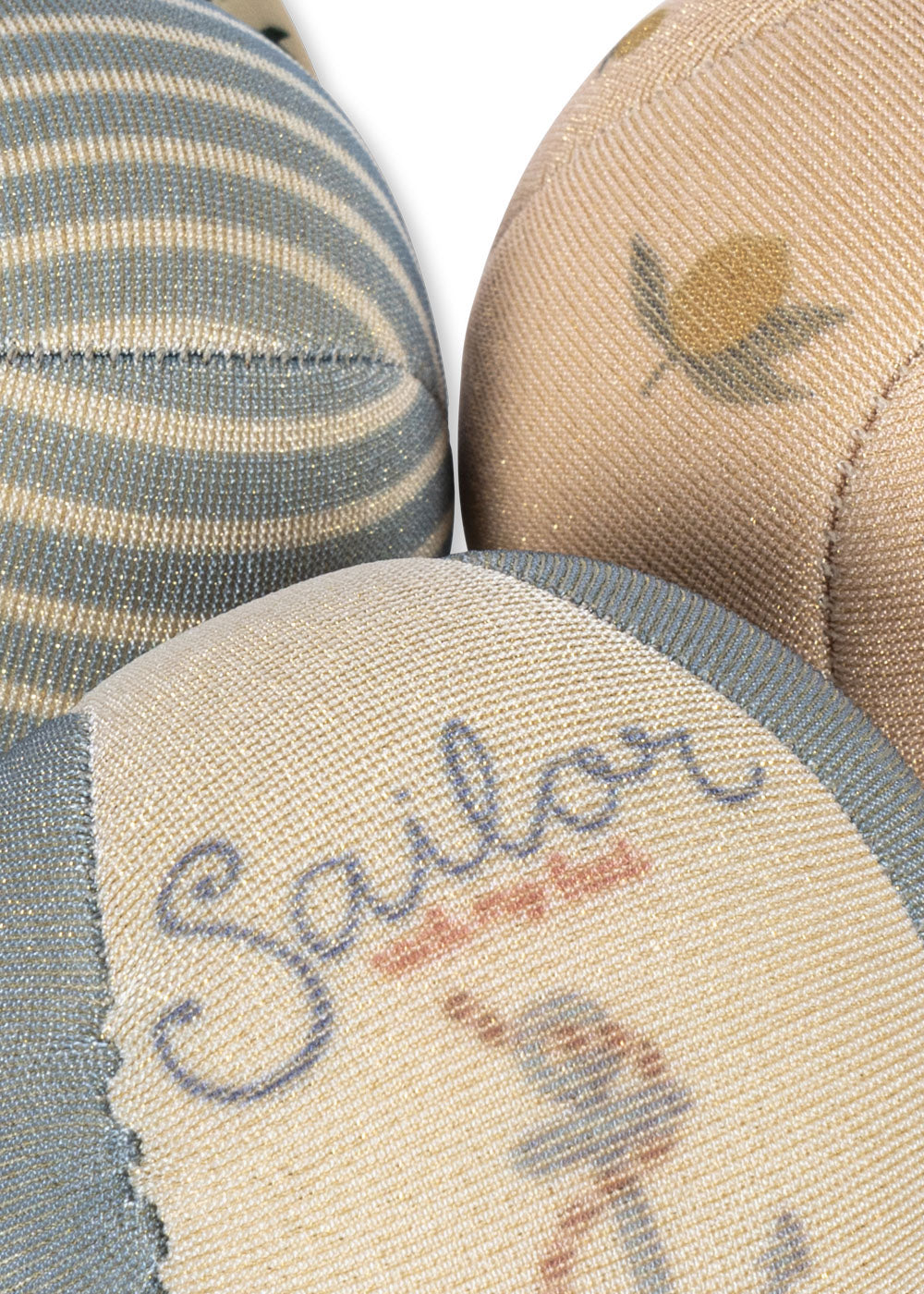 Konges Sløjd Neoprene Beach Ball 3pc Lemon - packshot