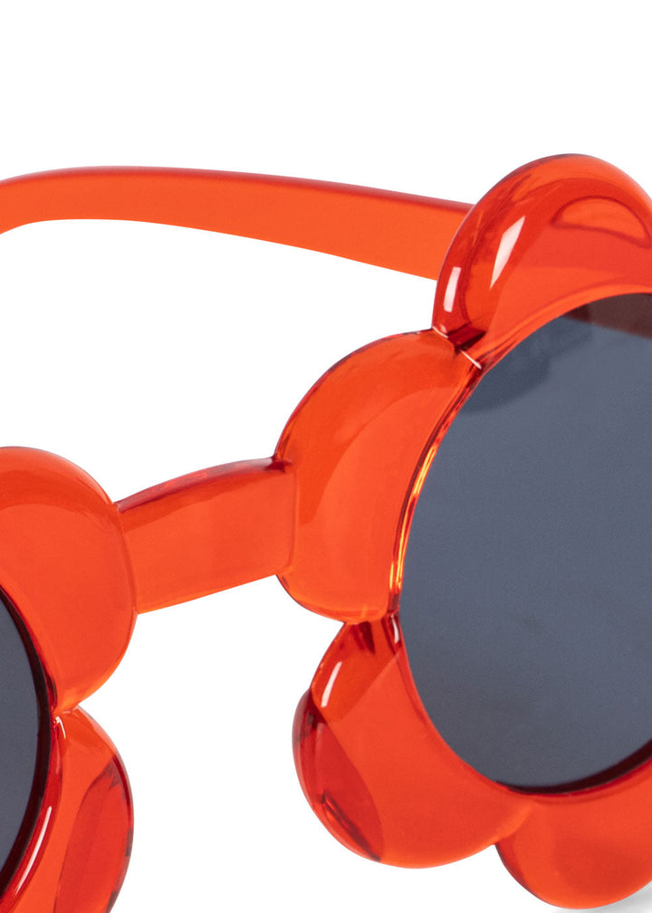 Konges Sløjd Junior Flower Sunglasses Red - pack shot