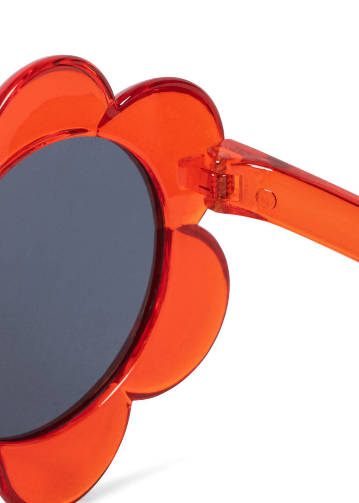 Konges Sløjd Junior Flower Sunglasses Red - pack shot
