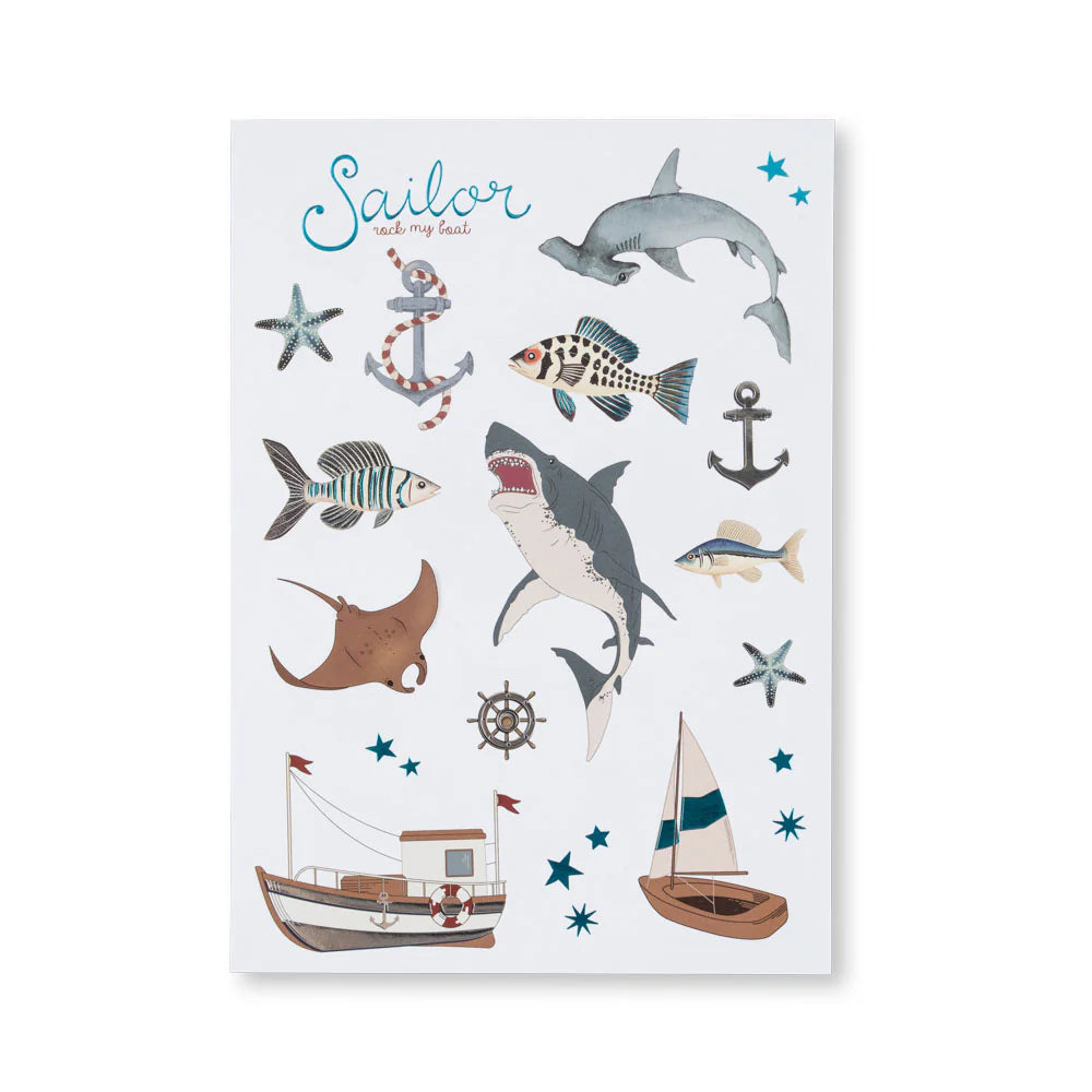 KONGES SLOJD A STICKER A DAY: TIGER