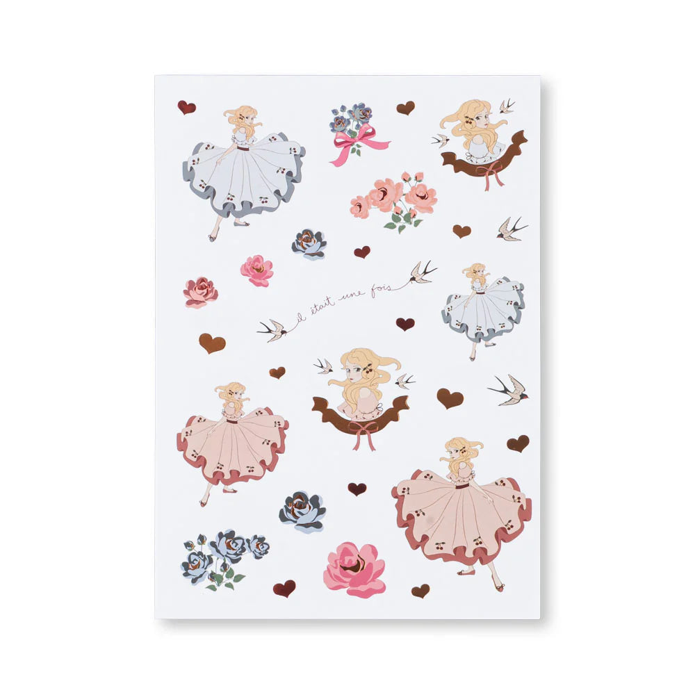 KONGES SLOJD A STICKER A DAY: PINK