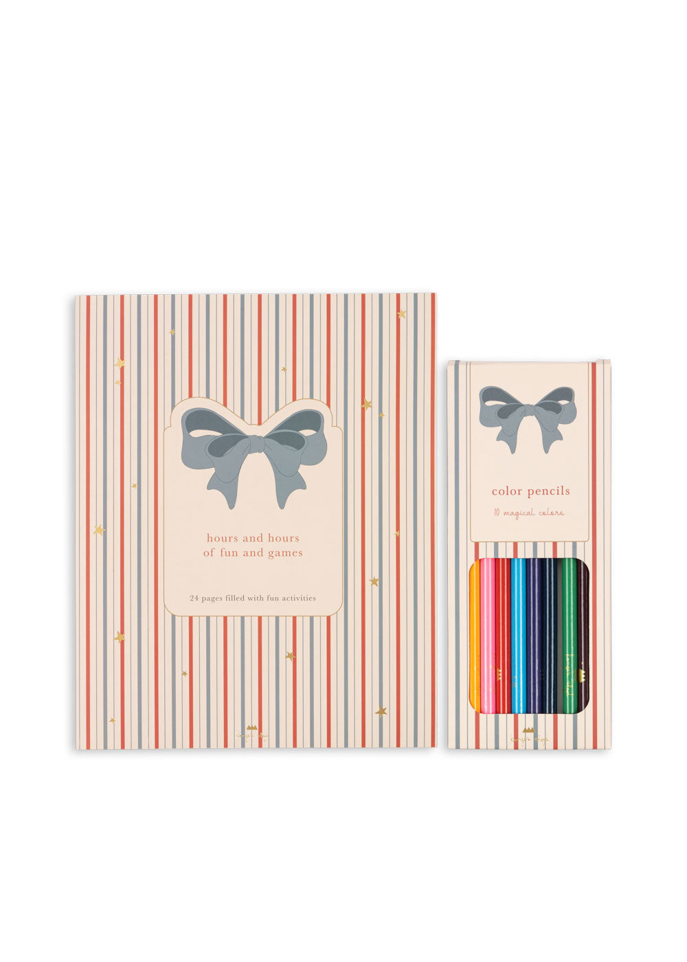 Konges Sløjd Activity Book With Colour Pencils Multi