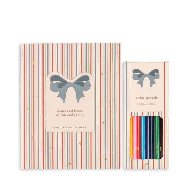 Konges Sløjd Activity Book With Colour Pencils Multi