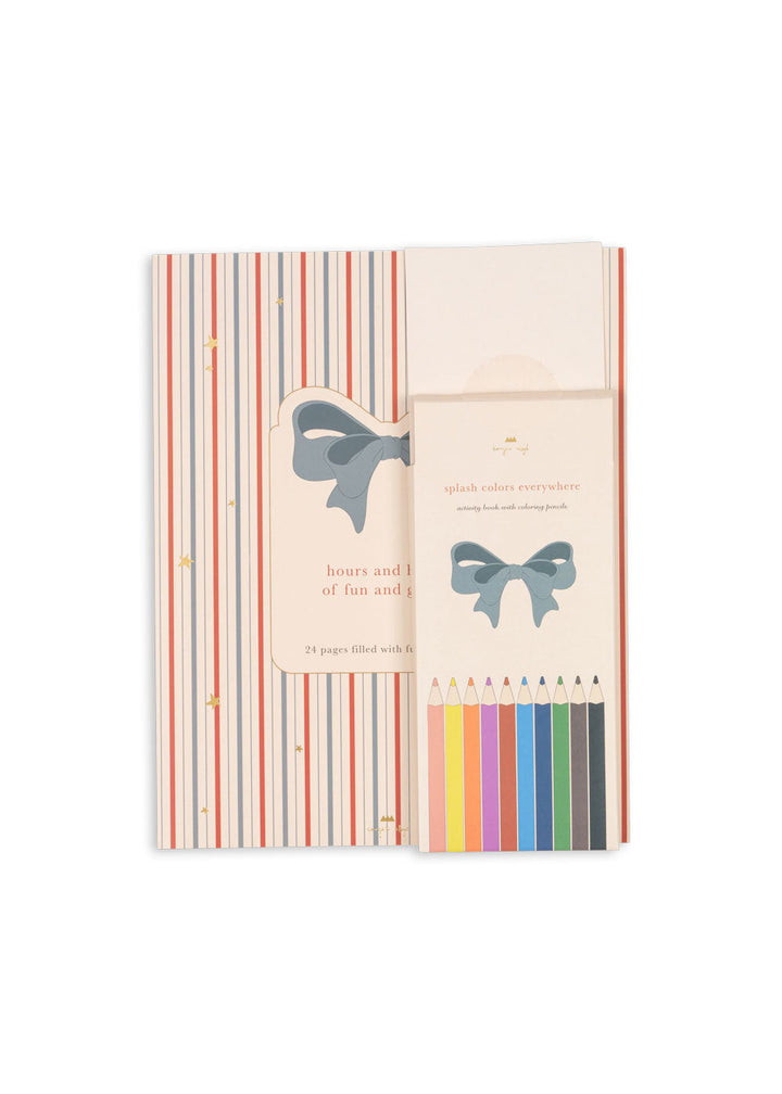 Konges Sløjd Activity Book With Colour Pencils: Multi