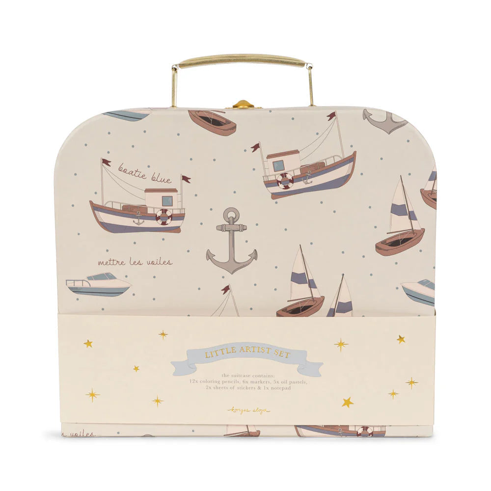 Konges Sløjd Little Artists Set Sail Away - kids art and craft set