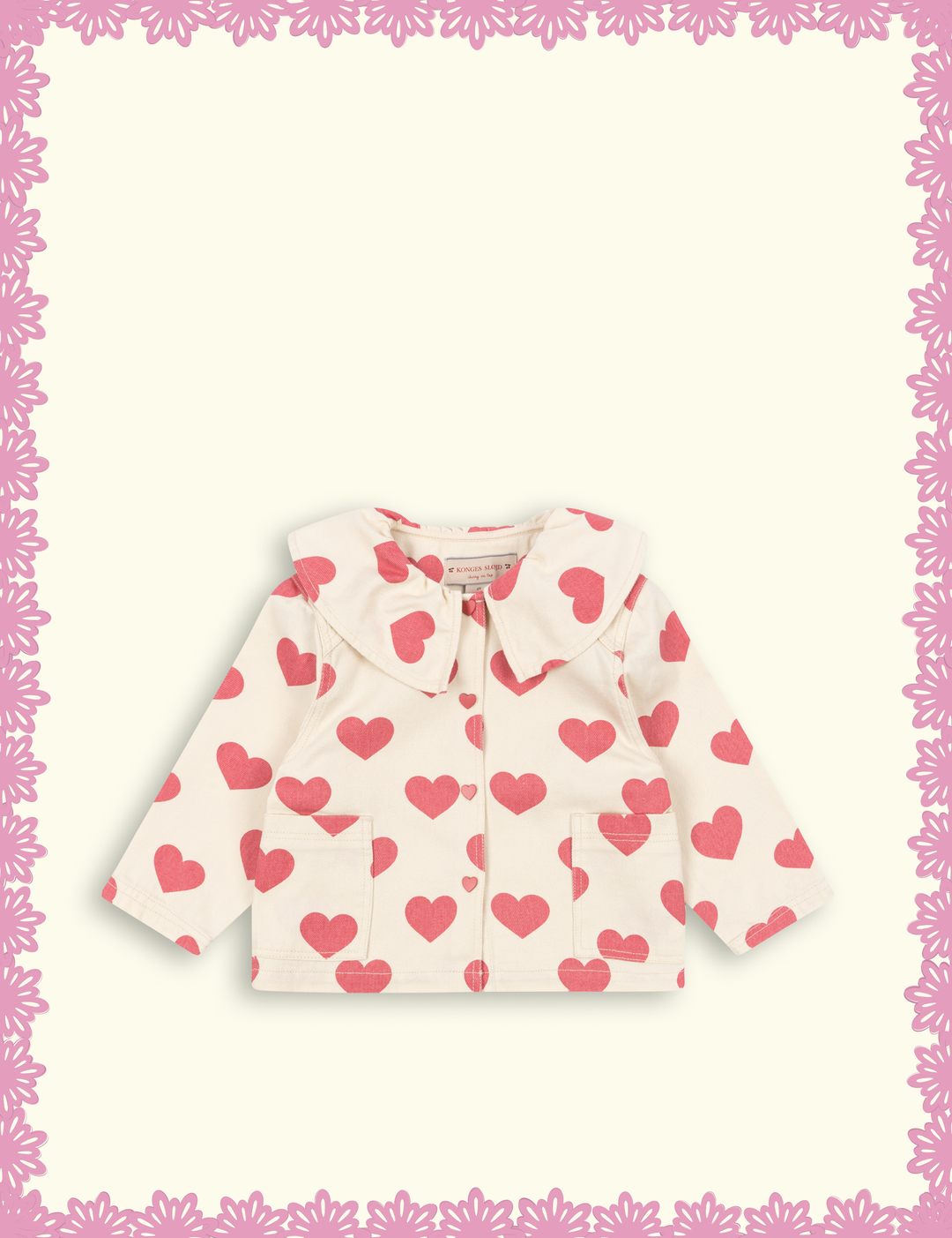 Konges Sløjd Magot Collar Jacket Bon Coeur Pink - packshot