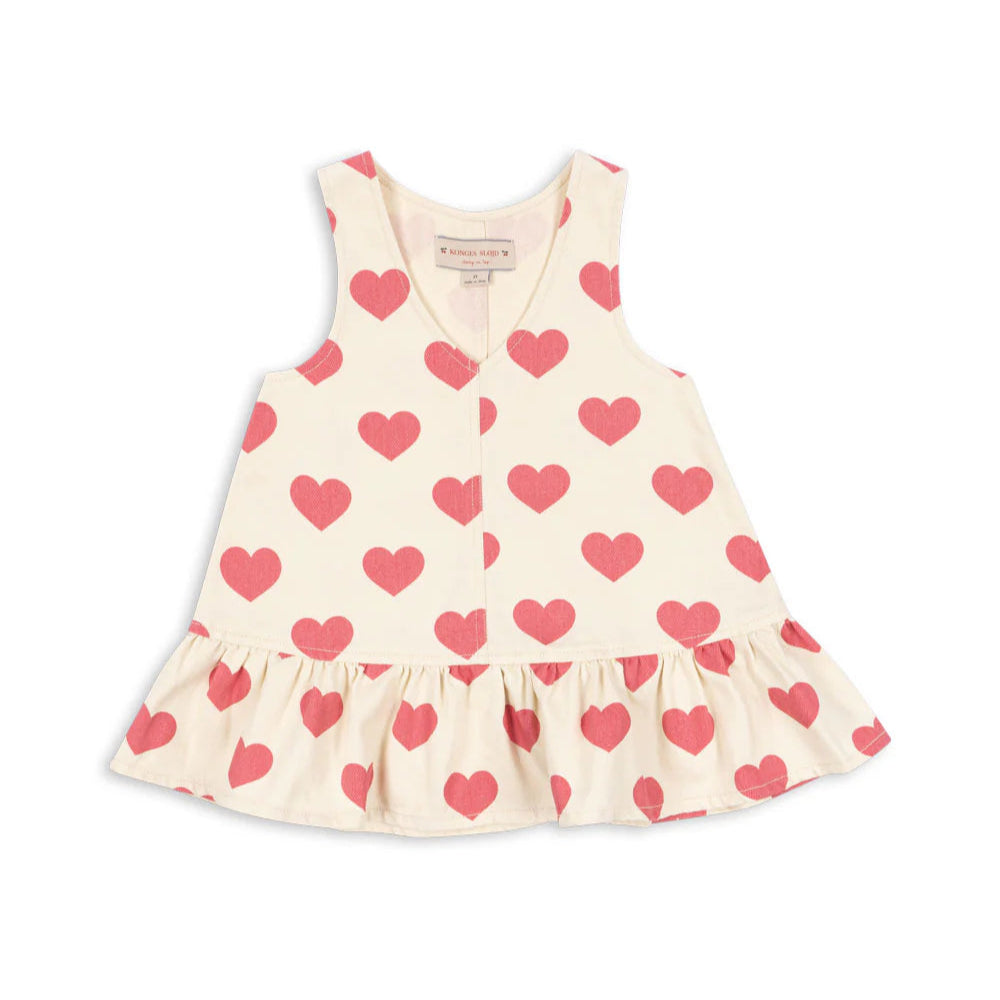 KONGES SLOJD MAGOT DRESS: BON COEUR PINK