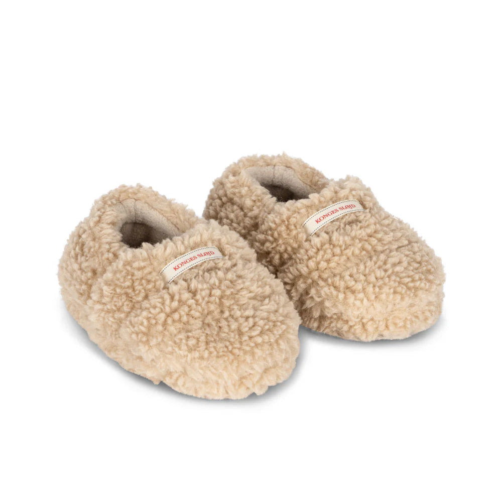 KONGES SLOJD GLOBE FOOTIES: CREAM OF WHITE