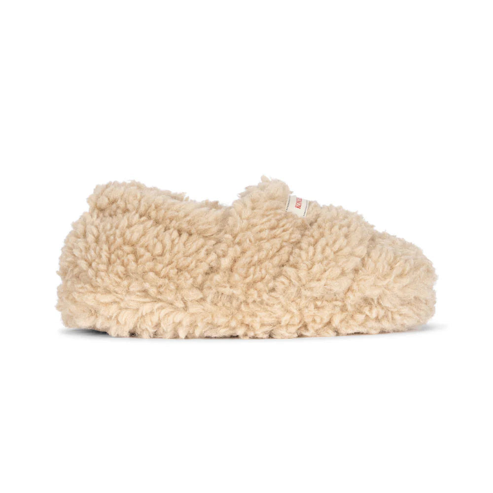 KONGES SLOJD GLOBE FOOTIES: CREAM OF WHITE