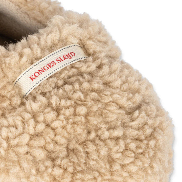 KONGES SLOJD GLOBE FOOTIES: CREAM OF WHITE