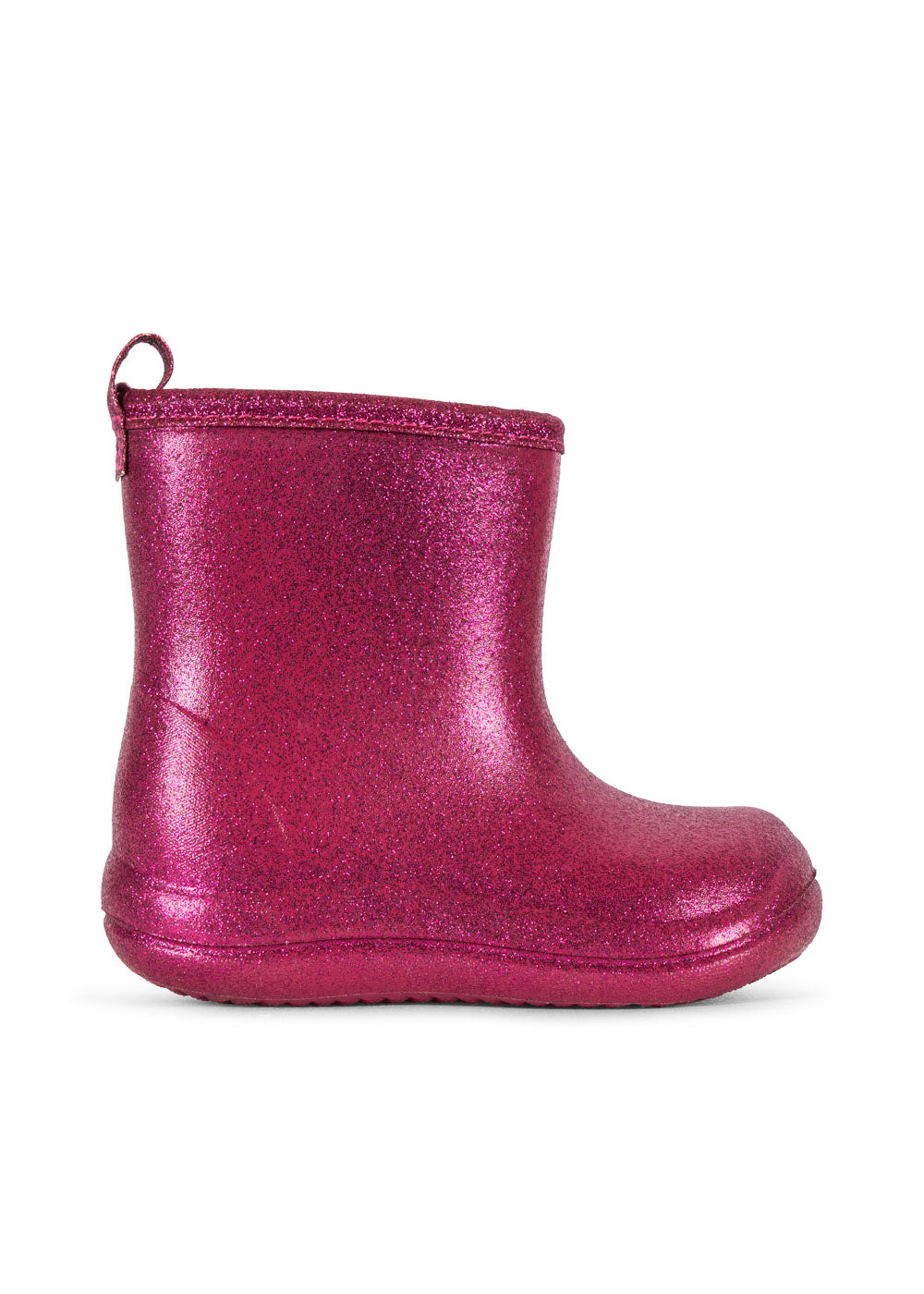 Konges Sløjd Luc Lightweight Glitter Rainboots Sangria packshot