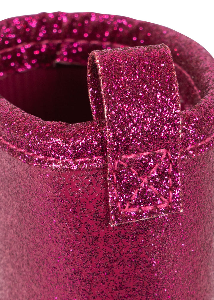 Konges Sløjd Luc Lightweight Glitter Rainboots Sangria packshot